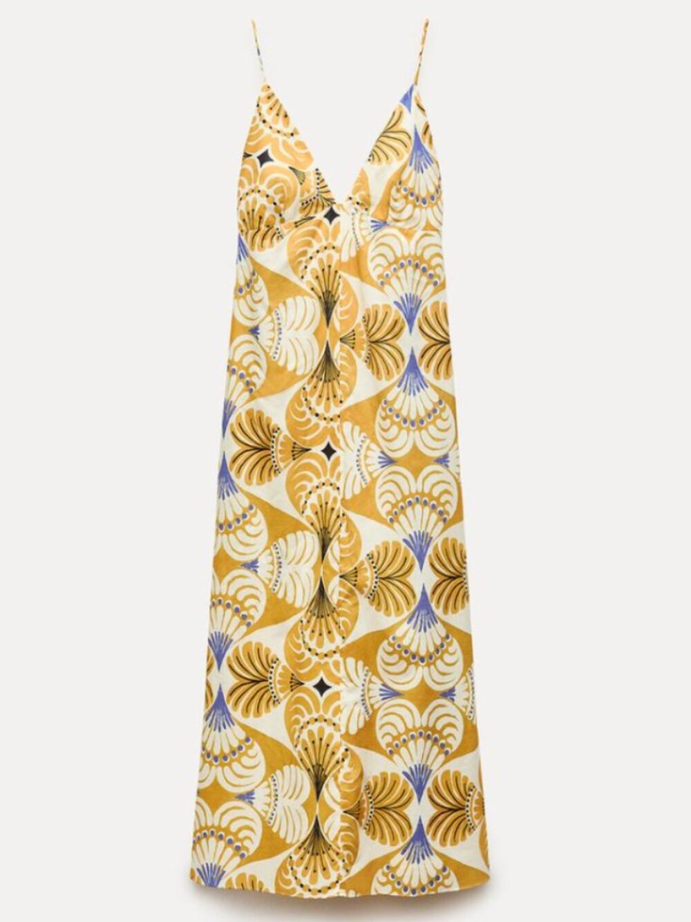 Zara Printed Maxi dress